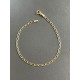 PULSERA BILBAO ALARGADO 2.50 mm 18 cm ORO 18 KILATES