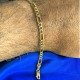 Pulsera 3X1 TC 6 Caras 5.50 mm 21 cm ORO 18 Kilates 